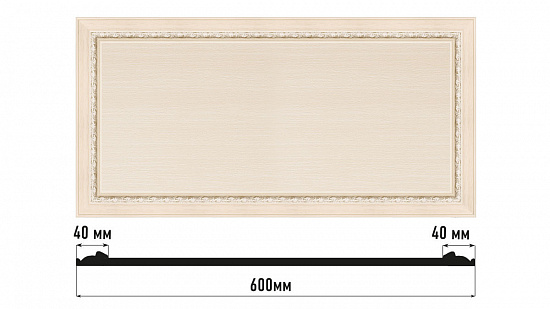 Декоративное панно Decomaster D3060-13 (600*300*18)