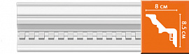 Потолочный плинтус с орнаментом DECOMASTER 95002 (88*83*2400)