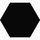 K945262 Miniworx Гексагон Черный Матовый 21x24