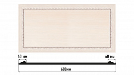 Декоративное панно Decomaster D3060-14 (600*300*18)