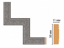 Декоративный угловой элемент Decomaster 156-1-44 (300*300)