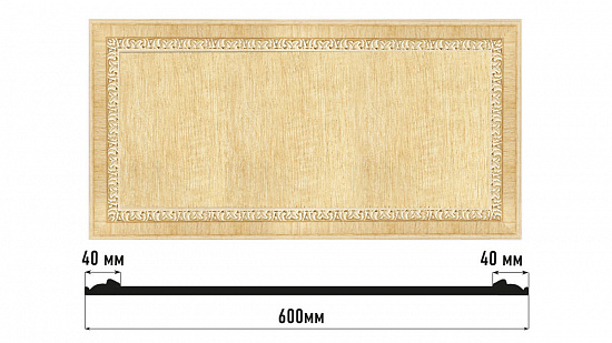 Декоративное панно Decomaster D3060-5 (600*300*18)