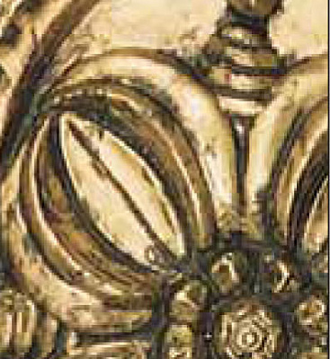 Краска "Античное золото" - набор (спрей + банка)  7981