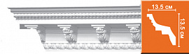 Потолочный плинтус с орнаментом DECOMASTER 95308 (135*135*2400)