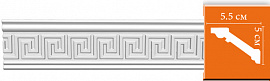 Потолочный плинтус с орнаментом DECOMASTER 95655 гибкий (53*53*2400)