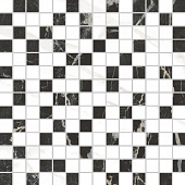 K945625 LPR Мозаика Marmori Сан Лорен Черный Микс 29,4x29,4 (3x3)
