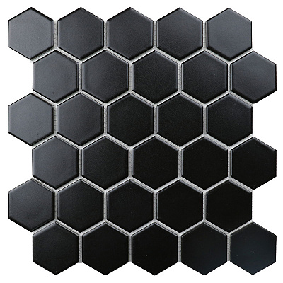Мозаика Hexagon small Black Matt (IDL4810) 272x282x6