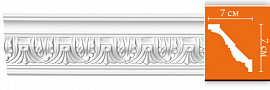 Потолочный плинтус с орнаментом DECOMASTER 95622 гибкий (70*70*2400)