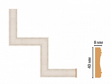Декоративный угловой элемент Decomaster 187-1-13 (300*300)
