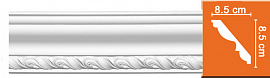 Потолочный плинтус с орнаментом DECOMASTER 95779 (85*85*2400)
